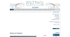 Desktop Screenshot of espacomusical.com.br